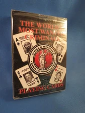 OSAMA BIN LADEN ACE OF SPADES FBI MOST WANTED CRIMINAL DECK CARD WTC 9 11 SEPT
