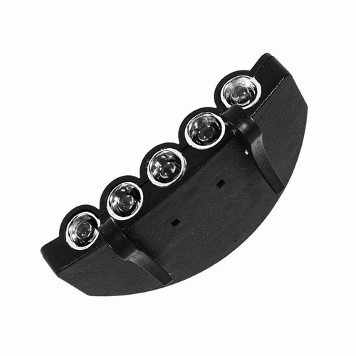 5 LED Cap Hat Brim Clip Head Light Lamp Headlamp Fishing Hiking Cycling FA - Imagen 18 de 22
