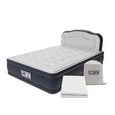 Deluxe Self Inflating Airbed with Custom Fitted Sheet Included Double Size Great