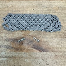 New Takeoff Shimano Dura Ace/XTR CN-M9100 11-Speed 107 Links Chain  Quick Link