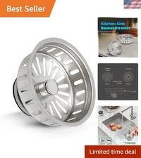 97353 Kitchen Sink Basket Strainer Replacement for Kohler Style Drains Stainl...