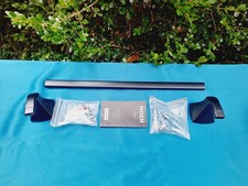 Moen YB5118BL Voss Towel Bar 18 inches in Matte Black Finish READ 