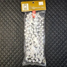 Ice/Crystal Cube Xmas Garland VTG 9 Ft Plastic Bead NEW Old Stock Roman, Inc.