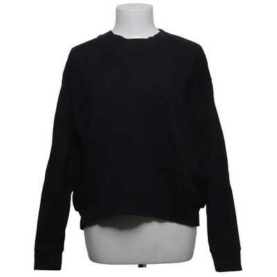 Weekday, Sweatshirt, Größe: S, NUGE CROPPED SWEATER, Schwarz #dwn