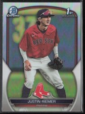 2023 Bowman Draft Justin Riemer Chrome Refractor