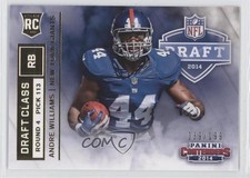 2014 Panini Contenders Draft Class Gold 39/199 Andre Williams #RDA-20 1n1