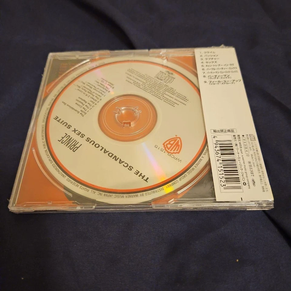 Prince: Scandalous Sex Suite CD Collector's Series Japan New 1997 Warner Music — 第 2/2 张图片