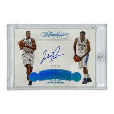 PANINI NBA FLAWLESS NOW THEN JABARI PARKER BUCKS DUKE 05/10 #NT -JP  367498