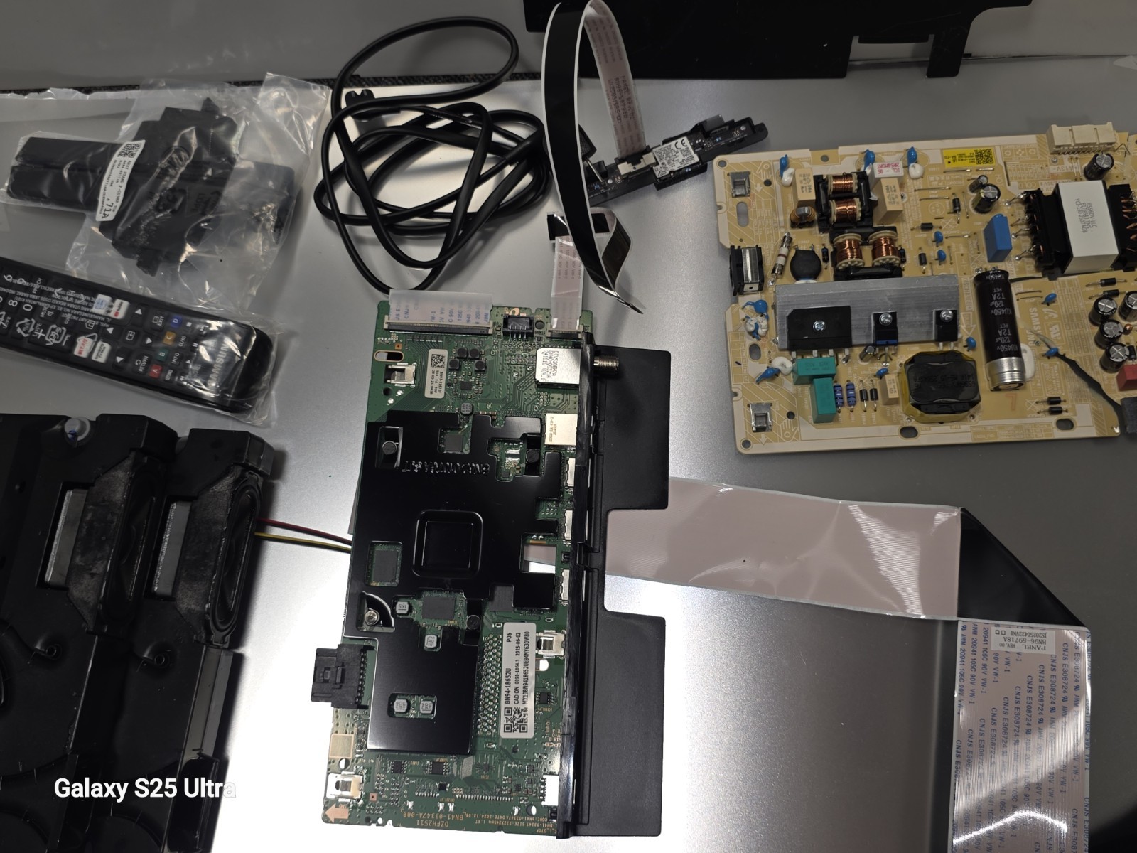 Samsung 65in TV  QN65Q7faaf- Power Supply, main board boards, speakers repair