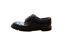 Vintage Dr. Doc Martens Brown Leather Cushioned Shoes Made In England Men's 10