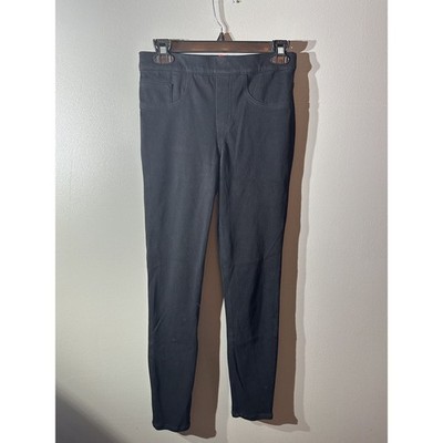 Spanx Black Skinny Ankle Jeans Pull On Shaping Denim Leggings Size S/P