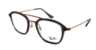 Ray-Ban RB7098 5633 Eyeglasses 48-21-145 Matte Black Full Rim Frame Authentic