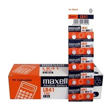 10 MAXELL LR41 AG3 392A 192 SR41 LR736 CX41 392 BATTERY
