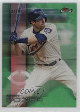 2016 Topps Finest Green Refractor 73/99 Brian Dozier #41 6e9