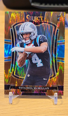 Panini 2025 Select Tetairoa McMillan Premier Level Copper Shock Prizm /899
