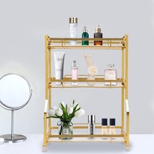3 Tier Bathroom Countertop Organizer Shelf Rack Counter Bathroom Storage