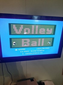 VOLLEYBALL for Nintendo NES - 5-screw variant - LOVELY label, tested & works!