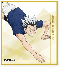 Paper Products Kotaro Bokuto Haikyu Trading Mini Shikishi Receive