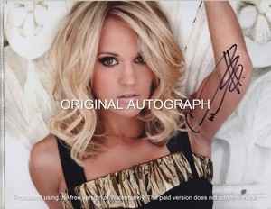 Carrie Underwood Signed | eBay