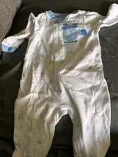 Baby Bundle For Boys Outfit 6/9 Months ,Hats 0/6 Months ,bibs And A Bottle