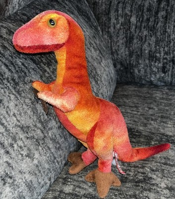Douglas Cuddle Toy Vilociraptor Dinosaur Plush Stuffed Animal Sound DOESNT Work