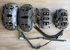 11-23 Porsche Cayenne 958 Touareg Front Rear Brake Calipers Set 7p0615424 Oem 11-23 Porsche Cayenne 958 Touareg Front Rear Brake Calipers Set 7p0615424 Oem