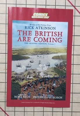 British Are Coming Sampler Free Comic Book Day 2026 American Revolution FCBD