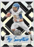 2022 LEAF METAL DRAFT TY SIMPSON BLACK PRIZM ROOKIE REFRACTOR AUTO 7/15 "RAMS"