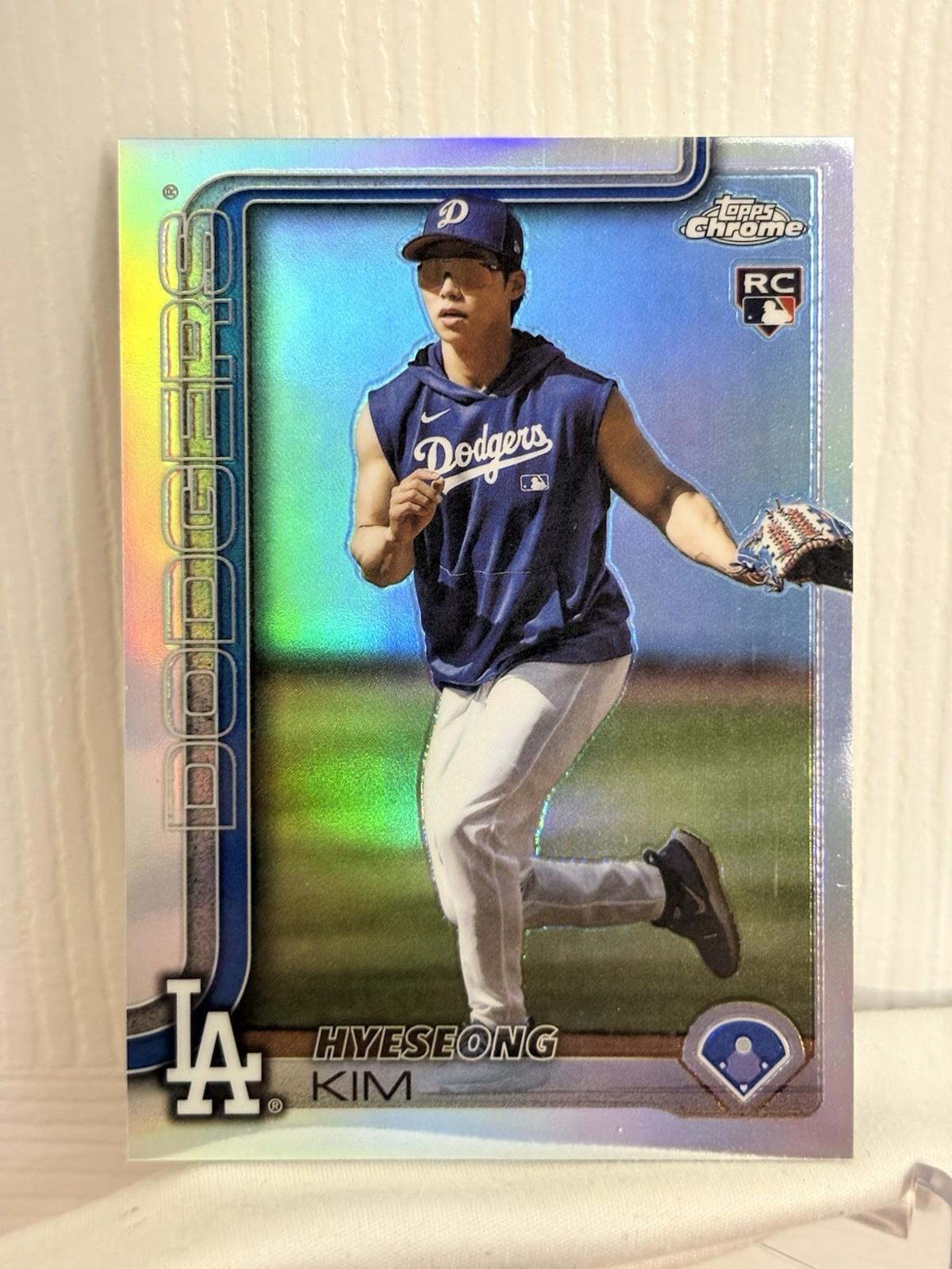 2025 Topps Chrome Update #USC312 Hyeseong Kim RC Image Variation SP Refractor 🔥