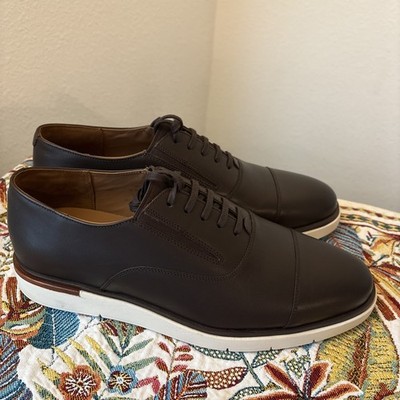 New Allen Edmonds # 7392 Carson Mahogany Oxfords Men's 11.5 D
