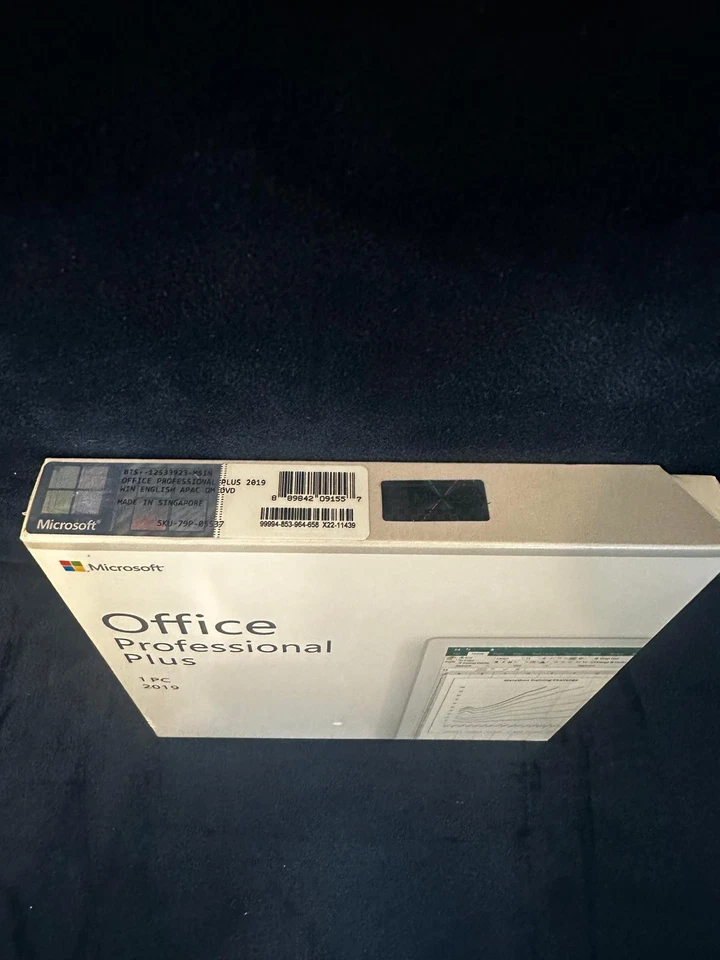 Microsoft Office Professional Plus 2019 1 pieza, DVD y clave de producto, original, sellado Foto 4 de 4
