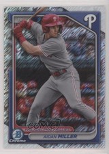 2024 Bowman Chrome Prospects Shimmer Refractor Aidan Miller #BCP-213 0v0m