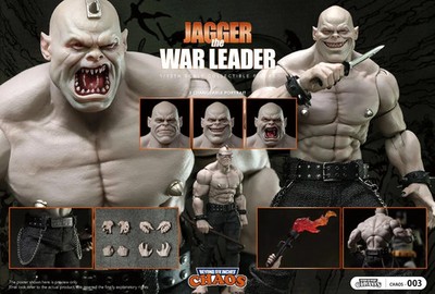CHAOS 1/12 ウォーリーダー ジャガー 未開封新品 CHAOS-003 CHAOS-003 1/12 Jagger the War Leader Collectible Action Figure Toy