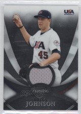 2010 Bowman Sterling USA Baseball Relics Brian Johnson #USAR-30 0a1
