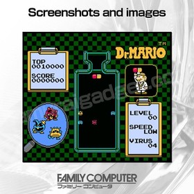 Dr. Mario & Wario no Mori (Wario's Woods) Nintendo Famicom / FC [Japanese NES]