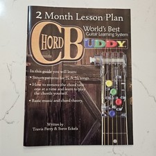 Chord Buddy 2Month Lesson Plan Book &ndash; Guitar Learning System Guide
