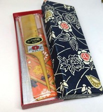 Vintage Japanese Camellia Oil Finish Tortoiseshell Comb with Case