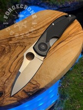 Spyderco Michael Walker Black FRN C22BK AUS-8 (1996-2000), Japanese white box