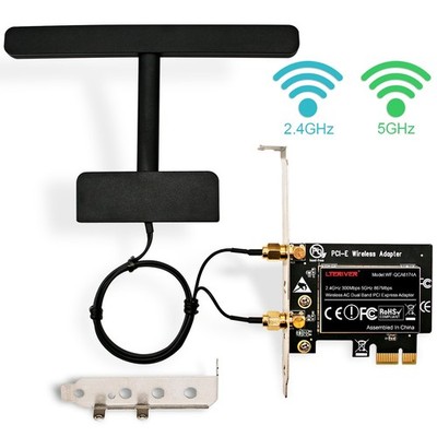 LTERIVER WF-QCA9377 600Mbps / WF-QCA6174A 1200Mbps 2.4GHz 5GHz Dual