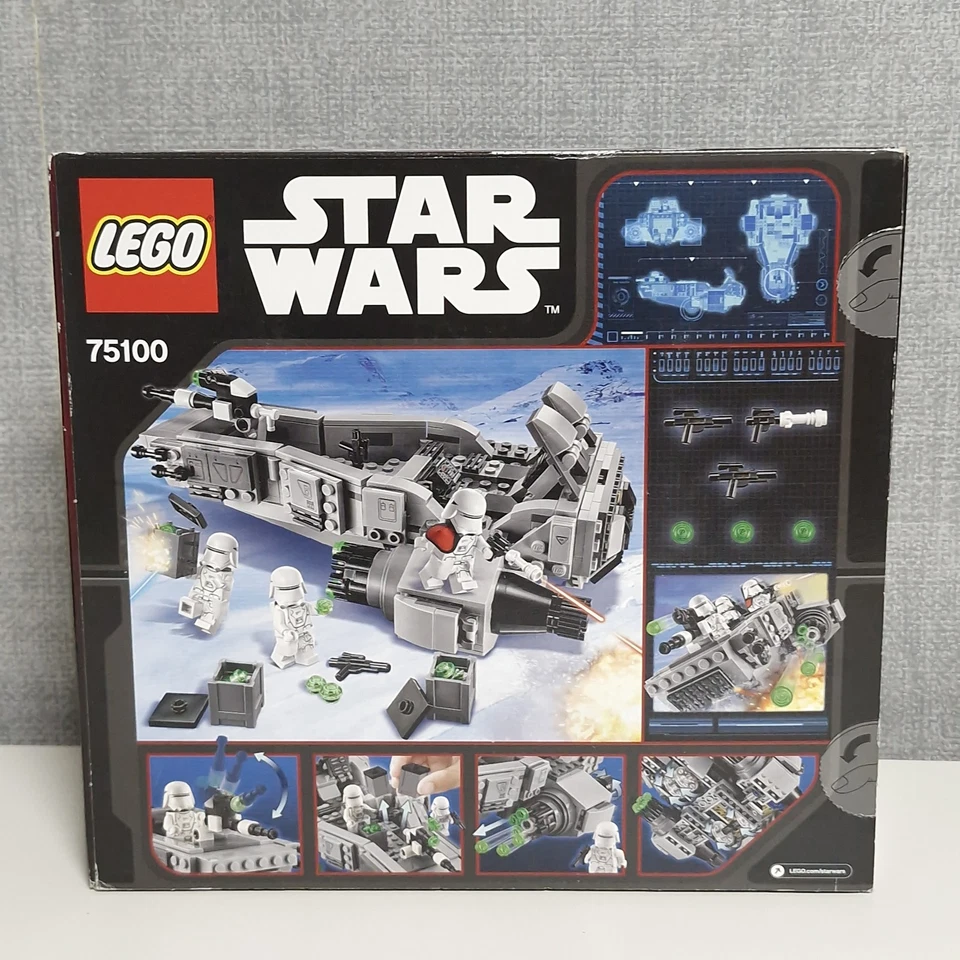 LEGO Star Wars - First Order Snowspeeder - 75100 - New Sealed - Image 4 of 4