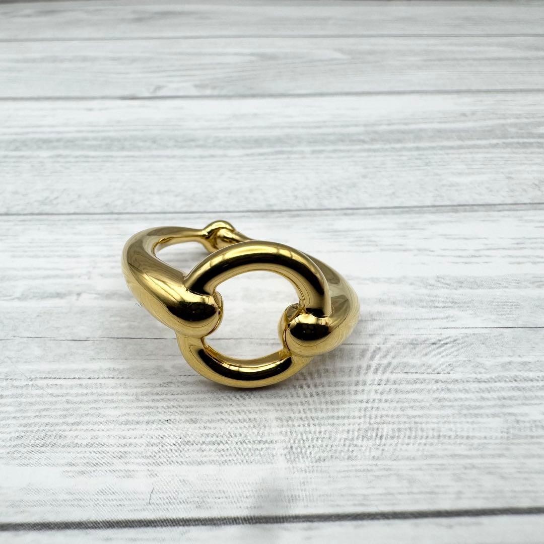 [Extremely Good Condition] Scarf Ring Moe Gold - image 2