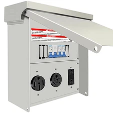 Upgrade Temporary Power Outlet Panel, RV Electrical Outlet Panel