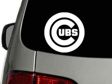 Chicago Cubs Baseball Vinyl Decal Car Sticker Wall Truck CHOOSE SIZE COLOR
