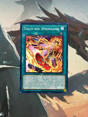 Yugioh Tally-ho! Springans Common MP24