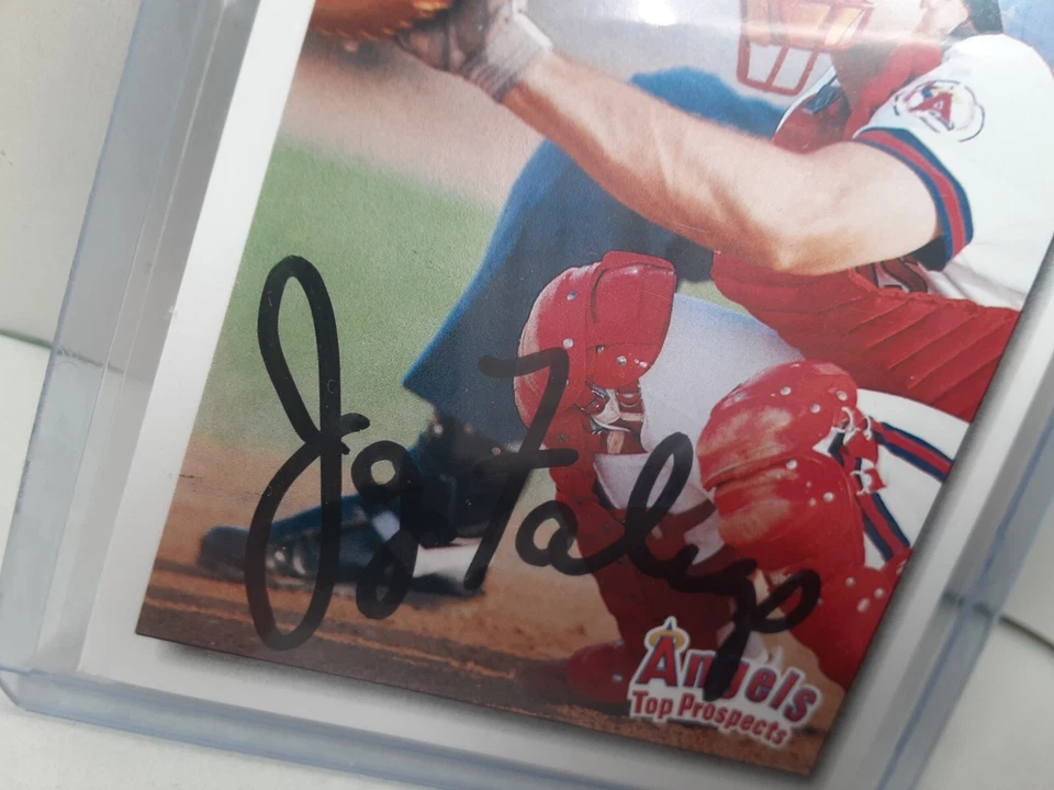 Angels Jorge Fabregas Signed Autographed 1992 Upper Deck Angels rookie - Image 4 of 4