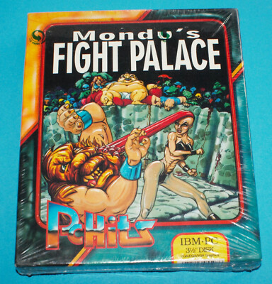 PC 3,5'' Diskette MONDU´S FIGHT PALACE - Big/Small Box - Neu/OVP in Folie