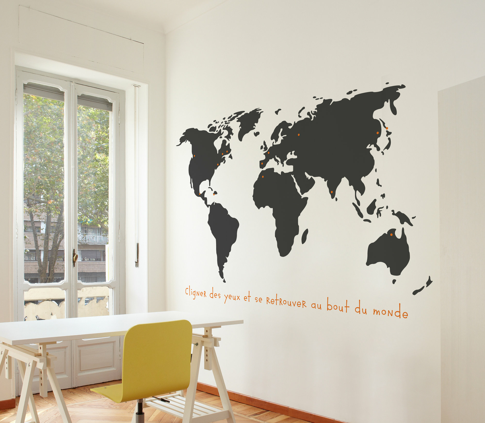 ADZif Piccolo a Fish in the Water Wall Decal ADZif Piccolo a Fish in the Water Wall Decal