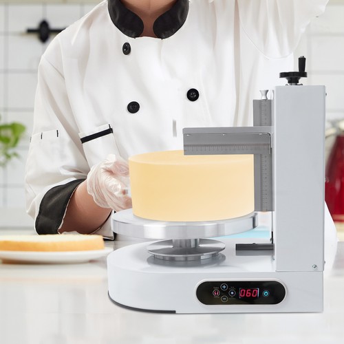 Automatic Birthday Cake Cream Spreading Decorating Machine White for 4-12" Cakes - Picture 3 of 19
