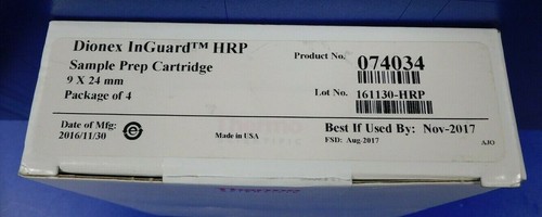Thermo Scientific Dionex 074034 InGuard HRP Sample Prep Cartridges 9 X 24 mm - Picture 2 of 9