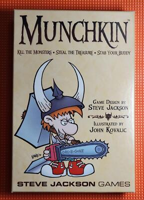 Munchkin Card Tabletop Fantasy Adventure Game